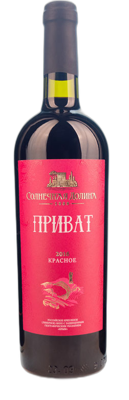Вино ликерное Солнечная долина